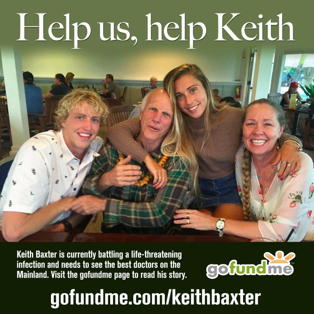 Keith Baxter medical expenses by Kacky Ovrom Chamberlain GoFundMe