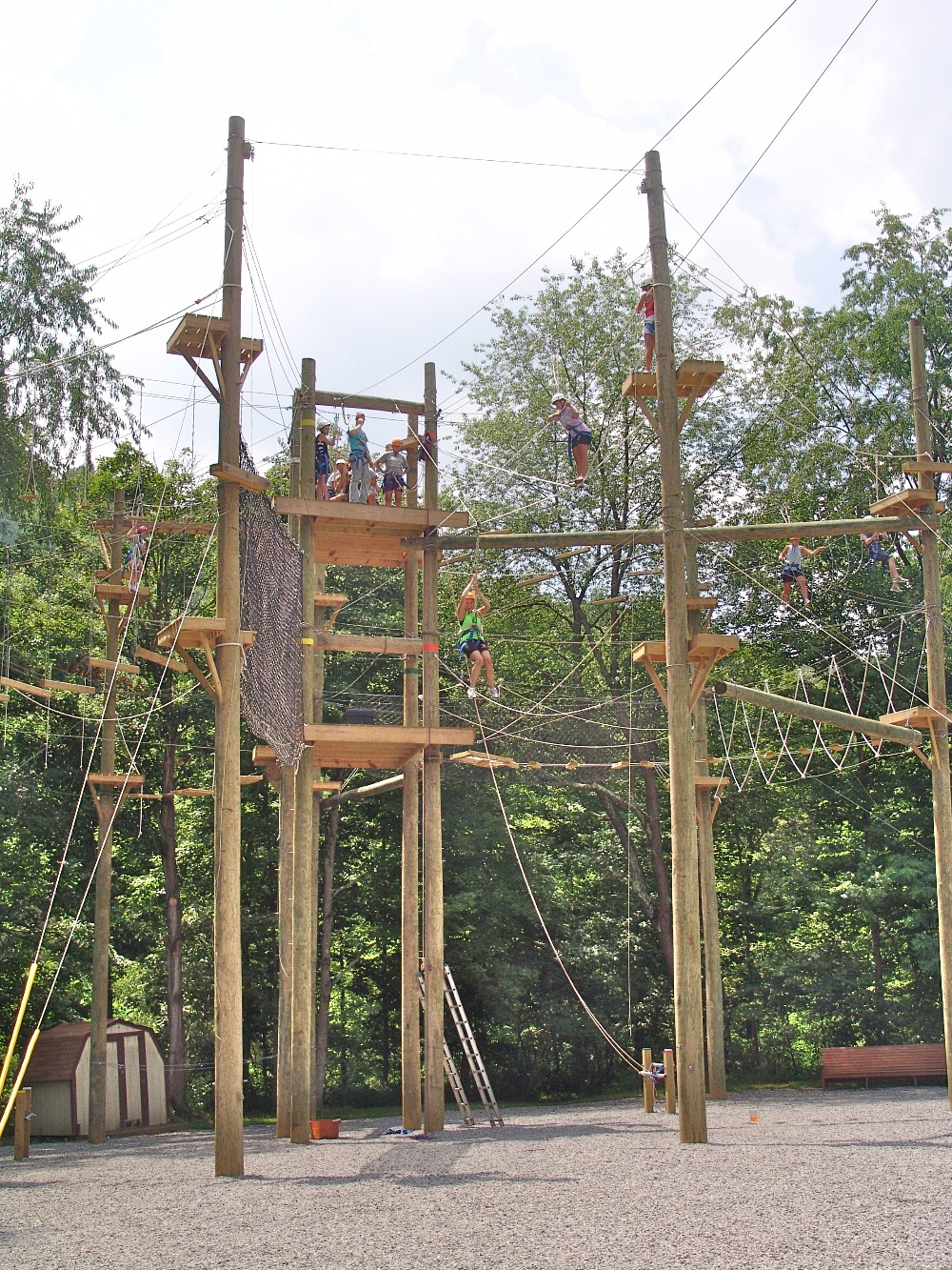 Installing A High Ropes Course by Ken Rutledge - GoFundMe