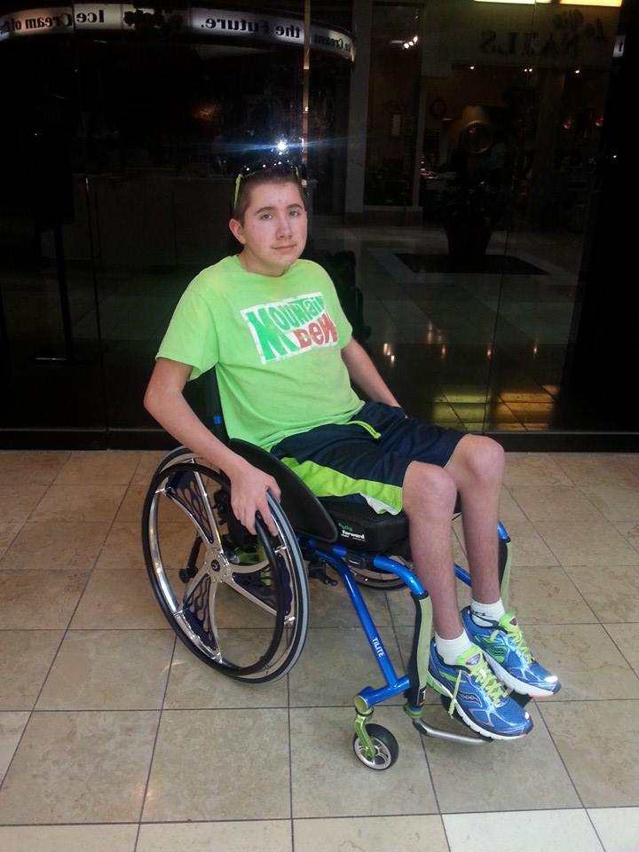 letter you support your thank for Wheelchair : Fundraiser Wilson Mules Kyle New Kelly for by