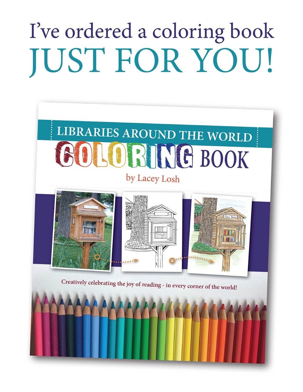 Fundraiser by Lacey Losh World Libraries Coloring Book