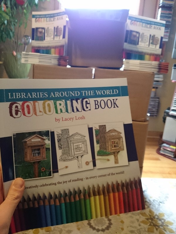 Fundraiser by Lacey Losh World Libraries Coloring Book