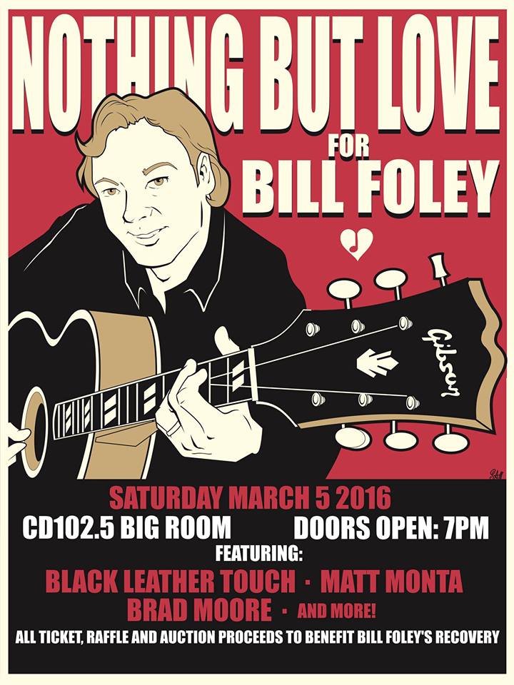 Nothing But Love For Bill Foley: Benefit concert March 5 for musician ...